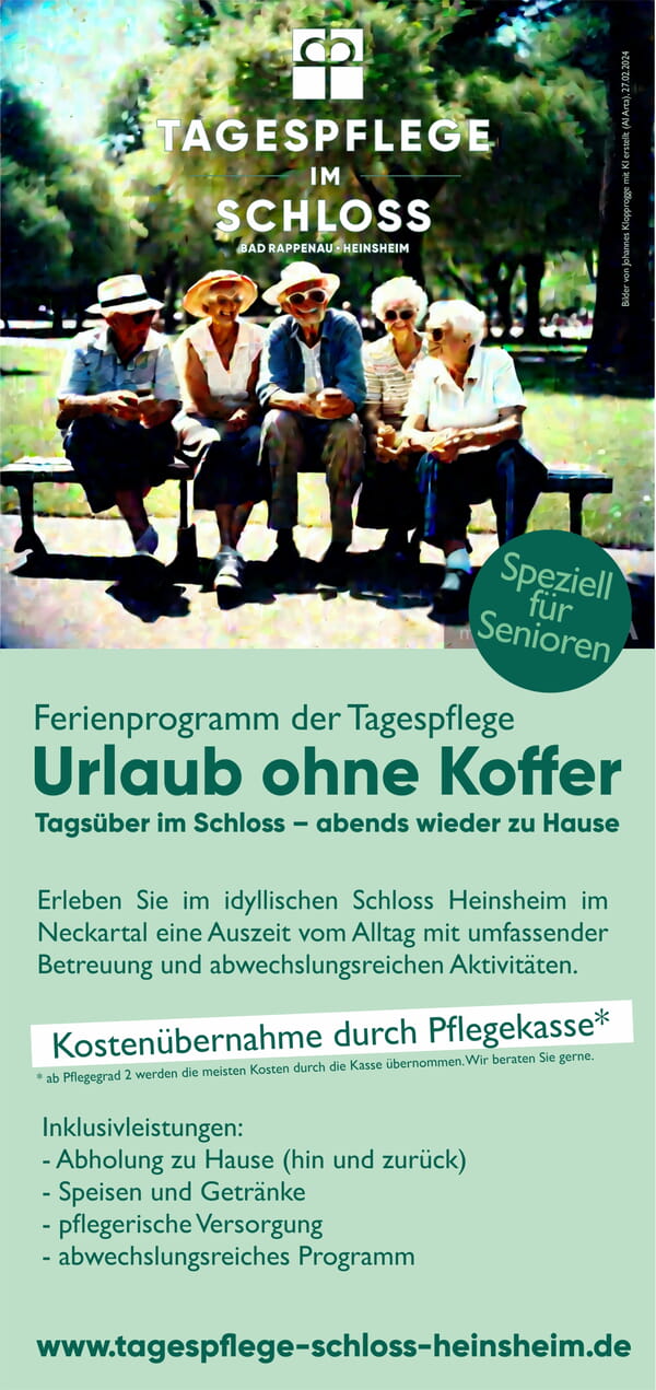 Urlaub ohne Koffer Flyer 